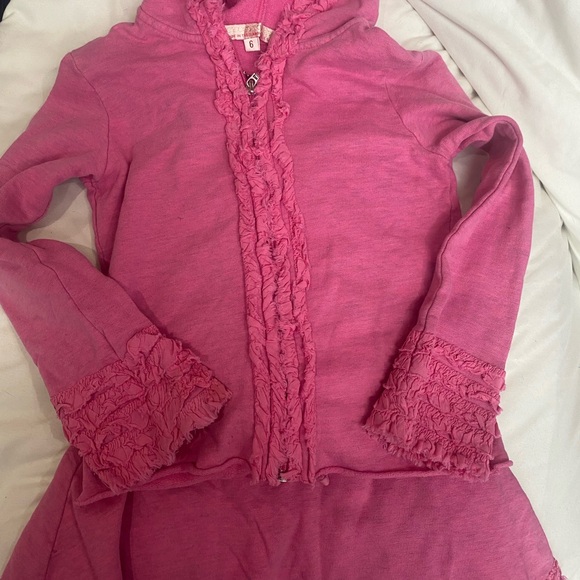 Juicy Couture Other - Juicy Couture Pink Ruffle skirt set